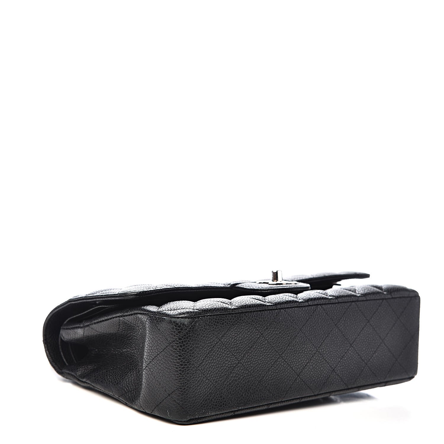 Chanel Caviar Quilted Medium Double Flap Black 4 of 12