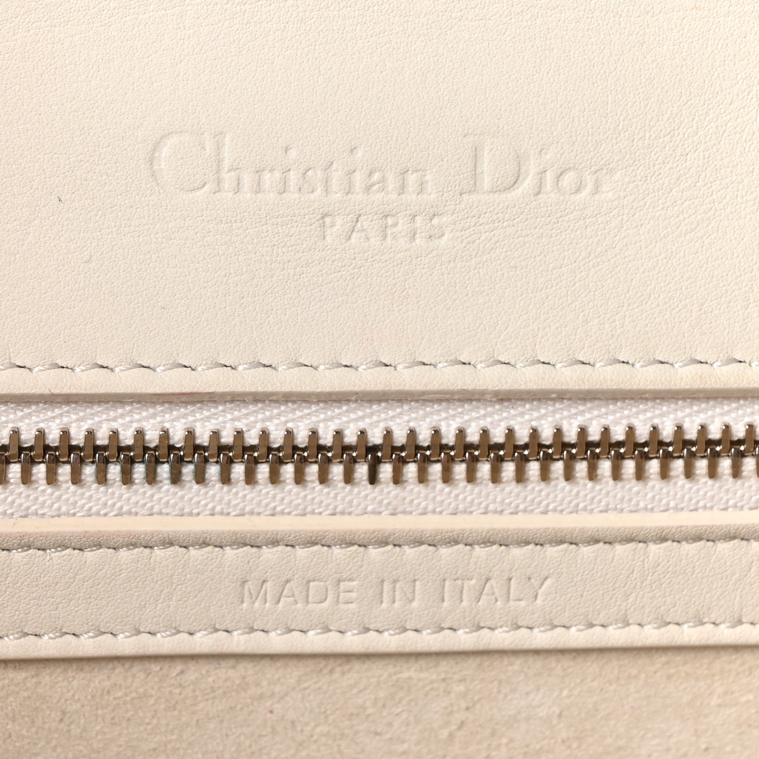 Christian Dior Ultra Matte Calfskin Small Diorama Flap Bag White 6 of 10