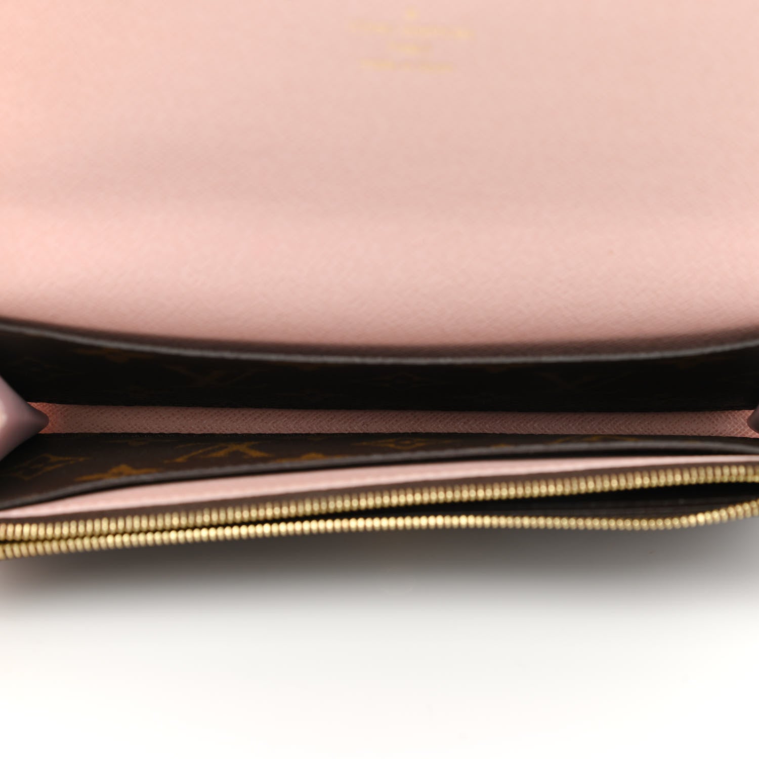 Louis Vuitton Monogram Emilie Wallet Rose Ballerine 5 of 8