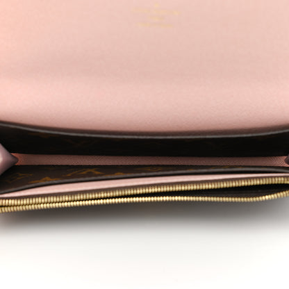 Louis Vuitton Monogram Emilie Wallet Rose Ballerine 5 of 8