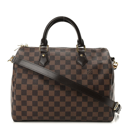 Louis Vuitton Damier Ebene Speedy Bandouliere 30 1 of 13