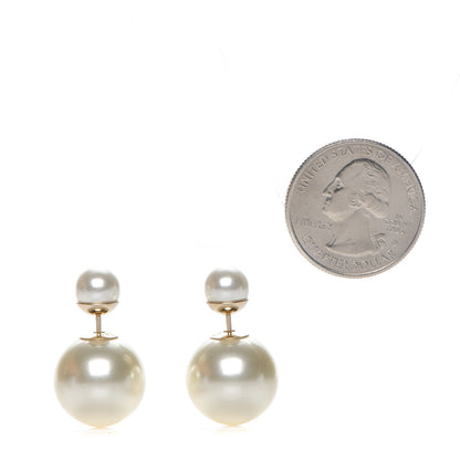 Christian Dior Pearl Mise En Dior Tribal Earrings 2 of 5