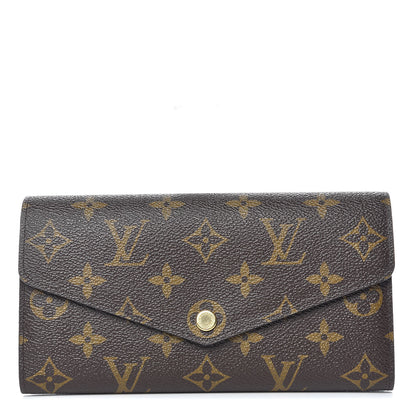 Louis Vuitton Monogram Sarah Wallet NM 1 of 8