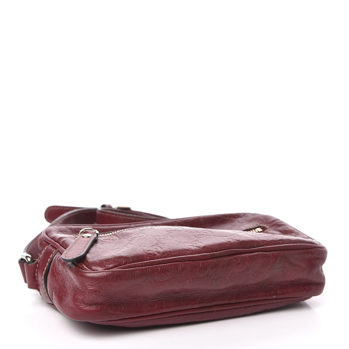 Guccissima Small Shoulder Bag Red