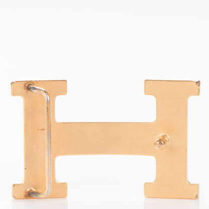 Hermes Strie 32mm H Belt Buckle Gold 3 of 4