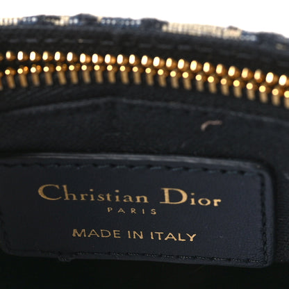 Christian Dior Oblique 30 Montaigne 2-In-1 Pouch Blue 6 of 8