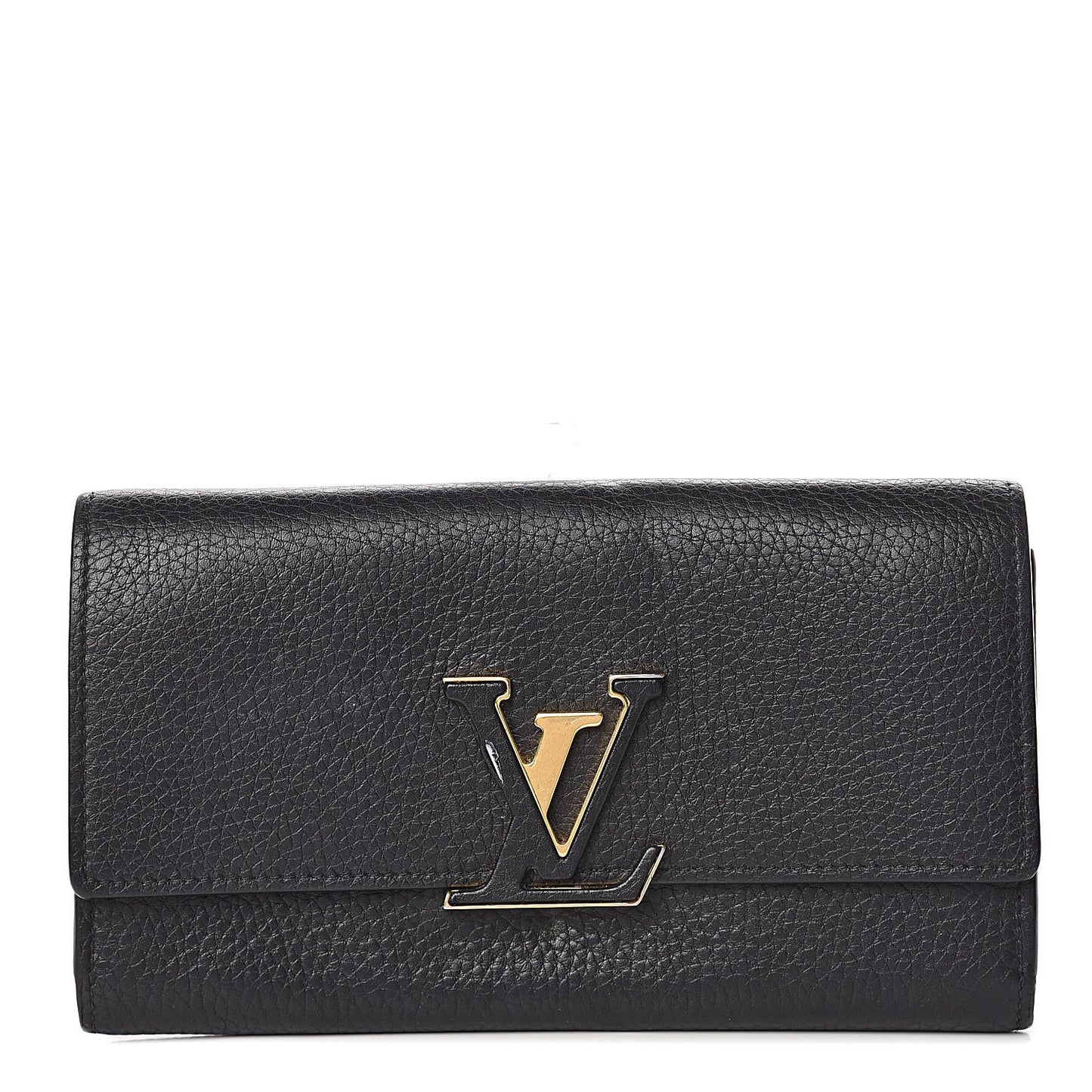 Taurillon Capucines Wallet Black