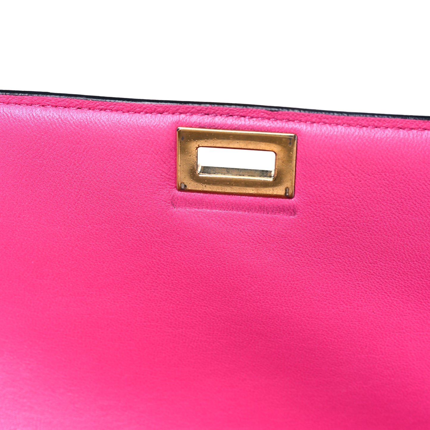 Box Calfskin Medium Classic Box Flap Bag Hibiscus