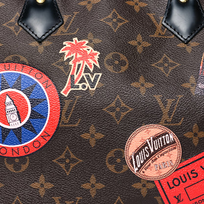 Louis Vuitton Monogram My World Tour Speedy Bandouliere 30 Black 6 of 9