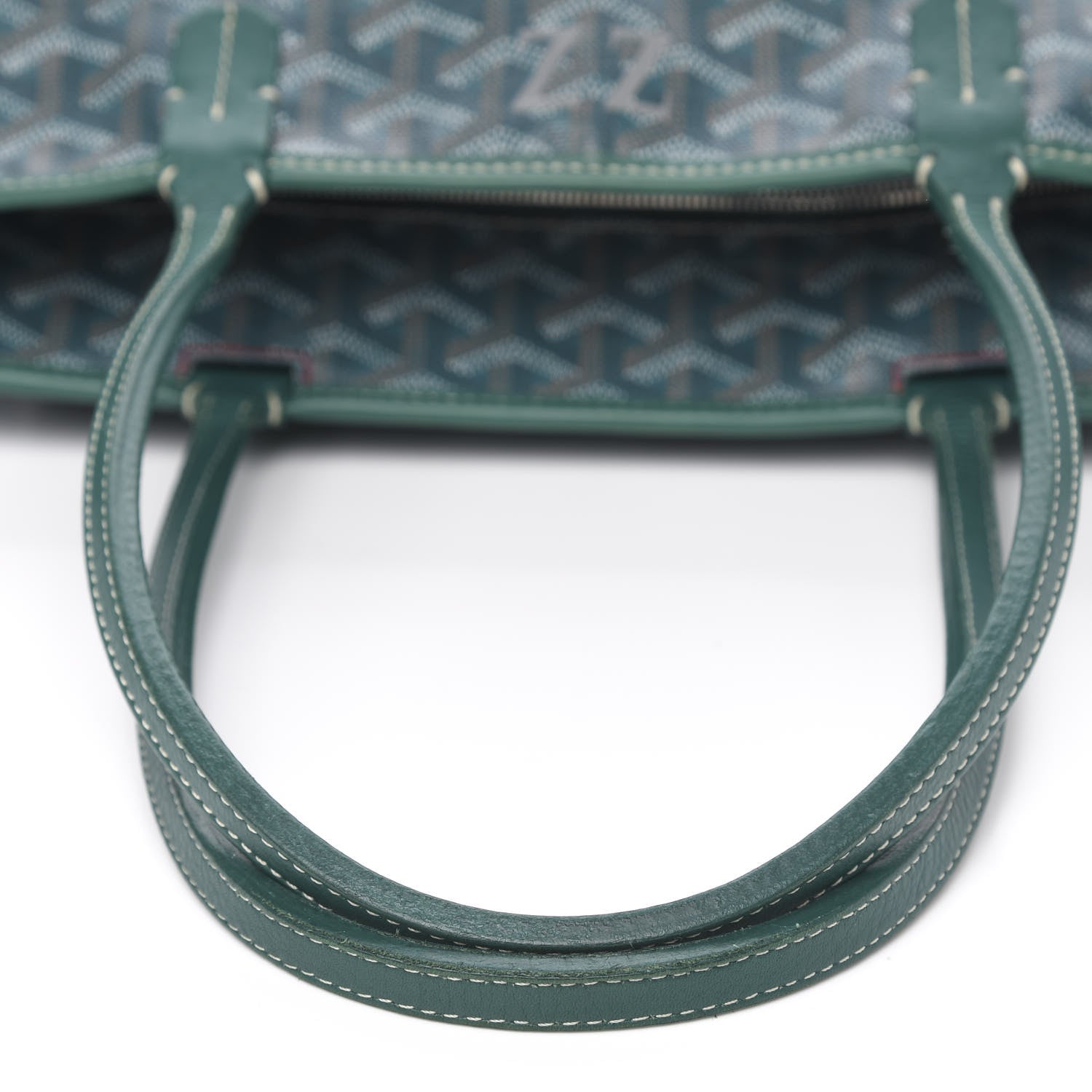 Goyard Goyardine Artois PM Green 7 of 14