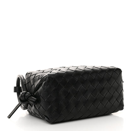 Bottega Veneta Calfskin Intrecciato Small Loop Top Handle Black 5 of 13