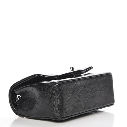 Chanel Caviar Quilted Mini Rectangular Flap Black 4 of 8