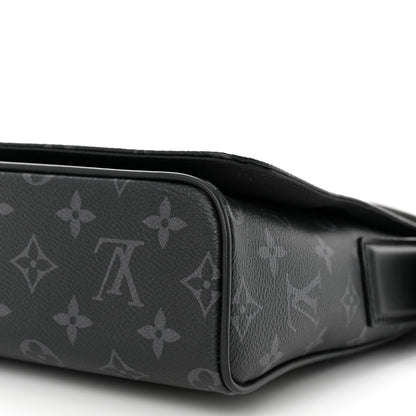 Louis Vuitton Monogram Eclipse District PM Black 10 of 11