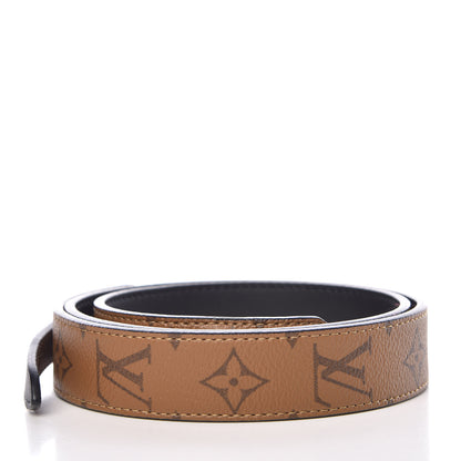 Louis Vuitton Reverse Monogram Bandouliere Shoulder Strap XL Black 2 of 6