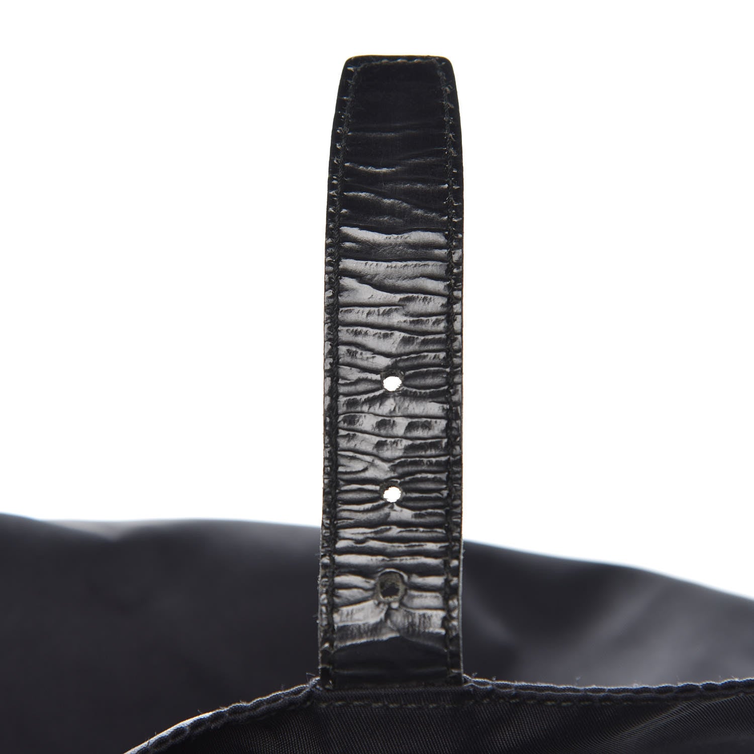 Prada Nylon Vela Medium Backpack Black 9 of 12