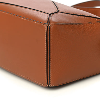 Loewe Calfskin Small Puzzle Bag Tan 9 of 17