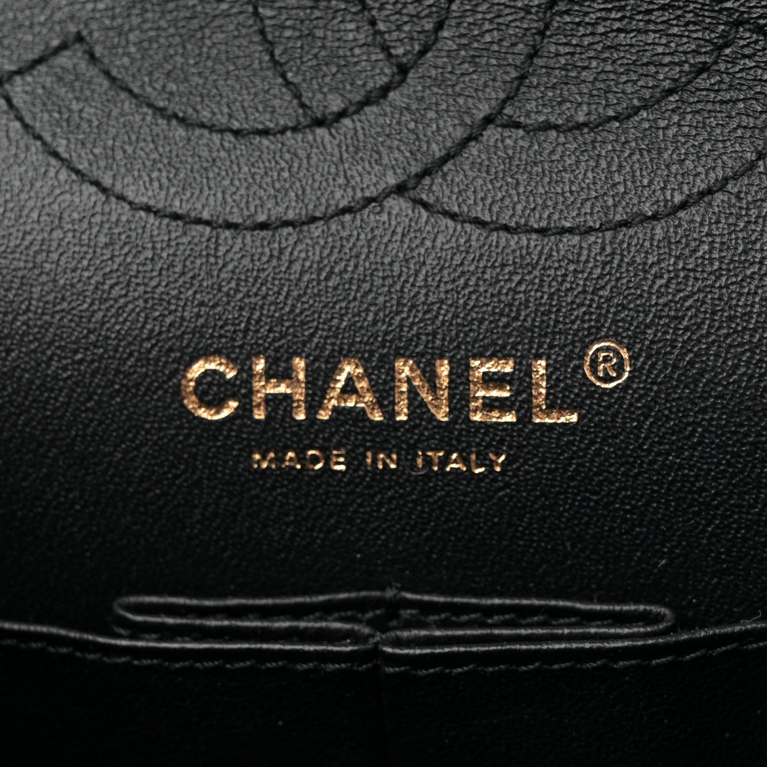 Chanel Calfskin Double Stitch 2.55 Reissue 224 Flap Black 6 of 10