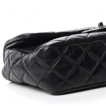 Chanel Calfskin Quilted Large Single Flap Black 6 of 11