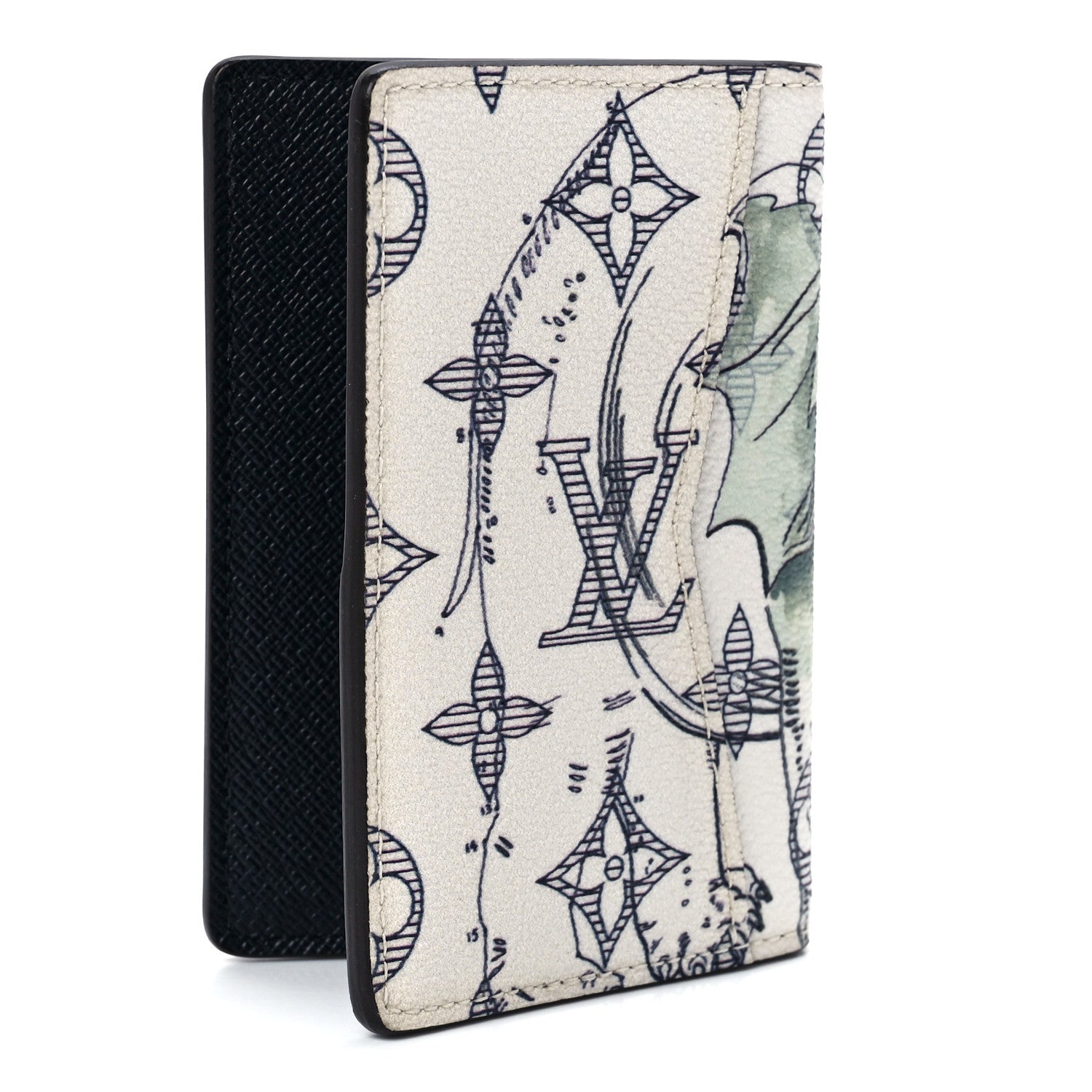 Louis Vuitton Savane Monogram Chapman Pocket Organizer White 3 of 12