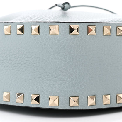 Valentino Garavani Grained Calfskin Rockstud Bucket Bag Amadeus 8 of 9