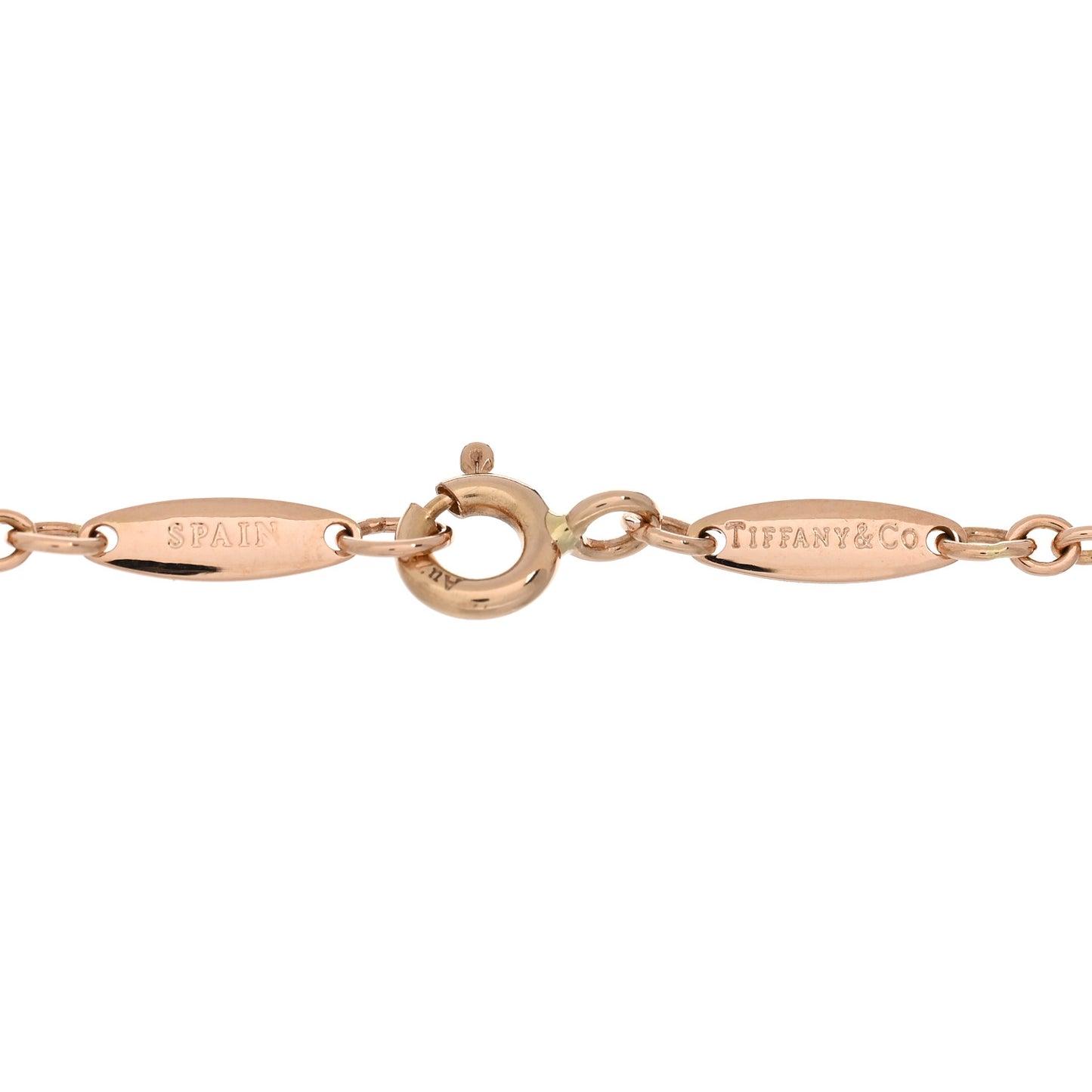 18K Rose Gold Elsa Peretti Open Heart Bracelet