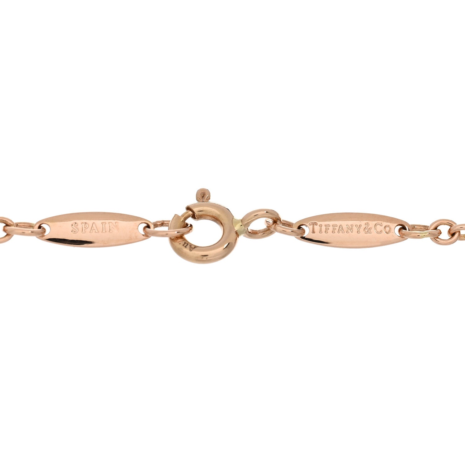 Tiffany 18K Rose Gold Elsa Peretti Open Heart Bracelet 3 of 3