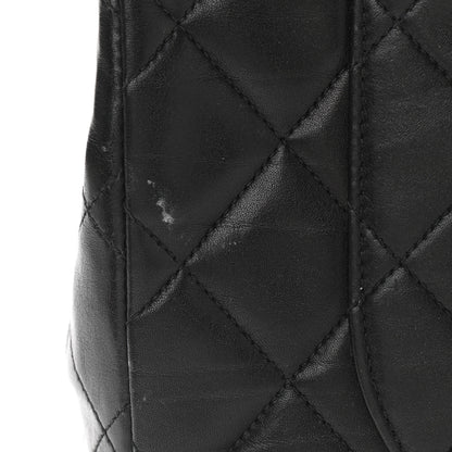 Chanel Lambskin Quilted XL Jumbo Single Flap Black 18 of 21