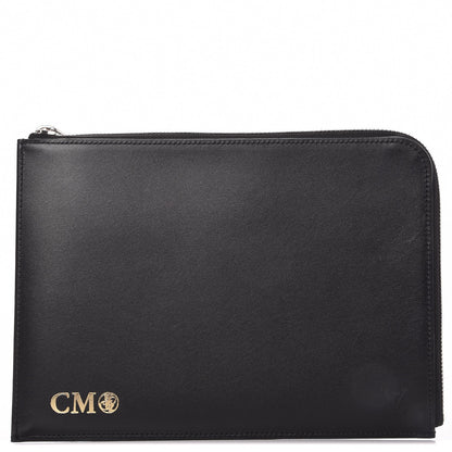 Louis Vuitton Calfskin Souple Pochette Jour PM Black 1 of 7