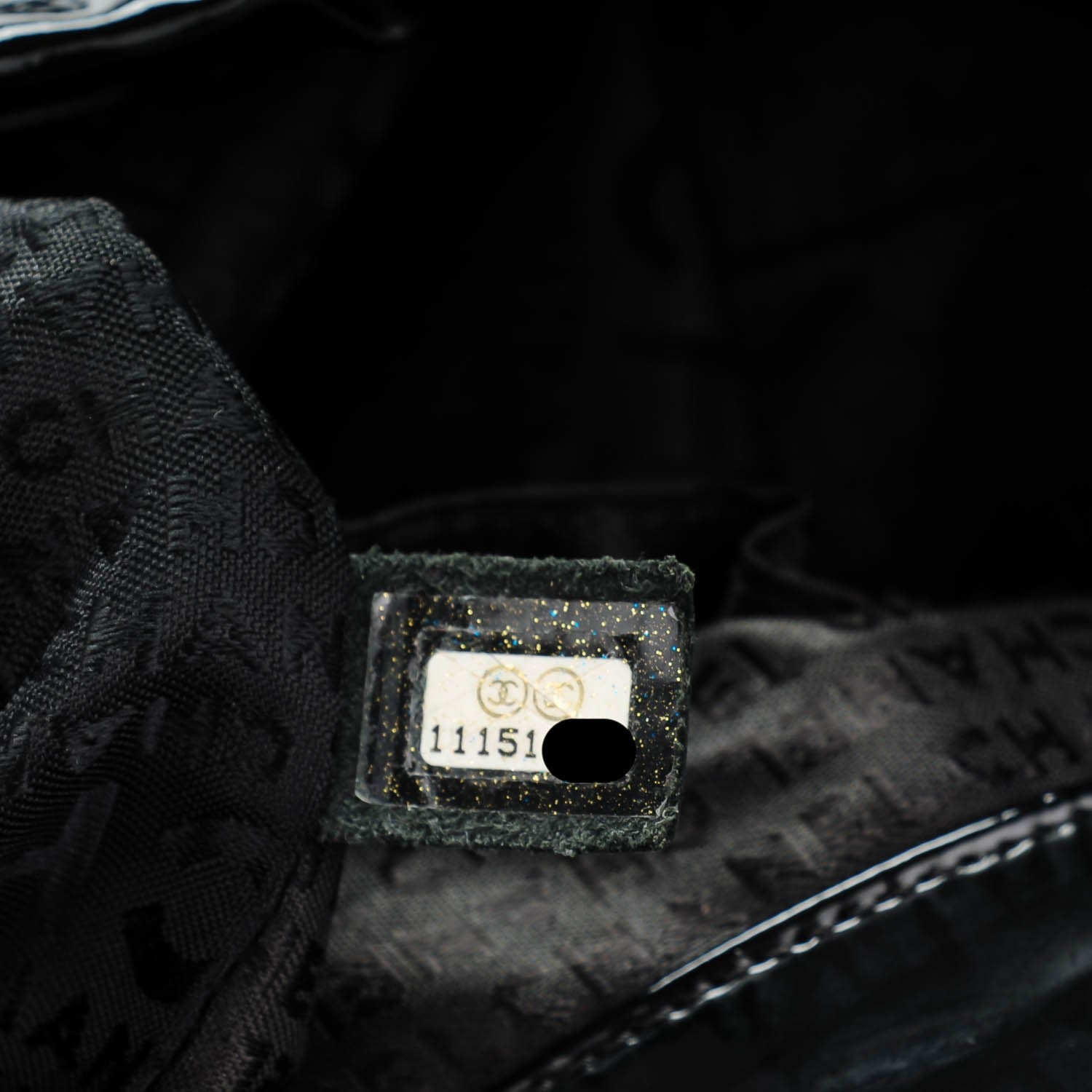 Chanel Vinyl XL Coco Cabas Black 7 of 7