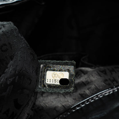 Chanel Vinyl XL Coco Cabas Black 7 of 7