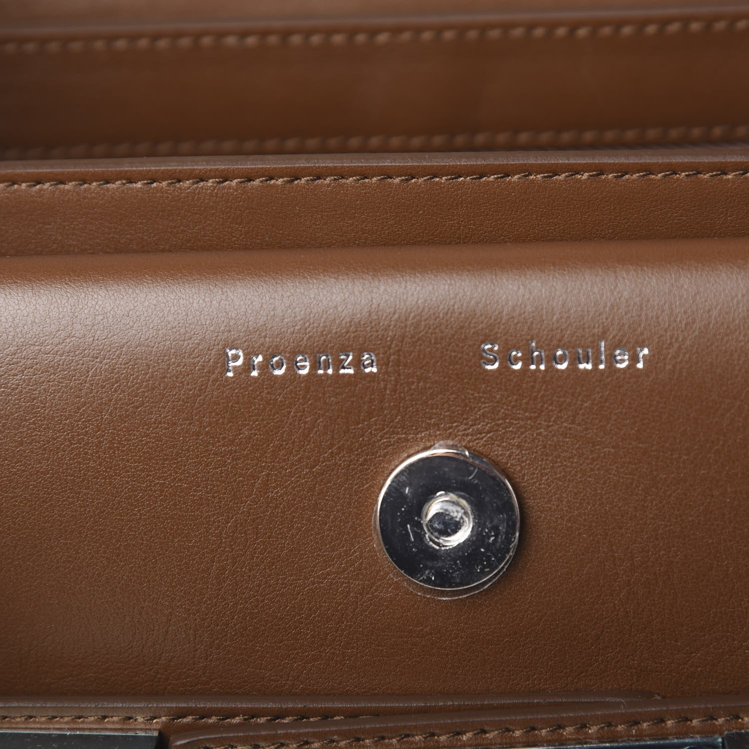 Proenza Schouler Smooth Calfskin Mini PS11 Classic Shoulder Bag Hazelnut 7 of 10