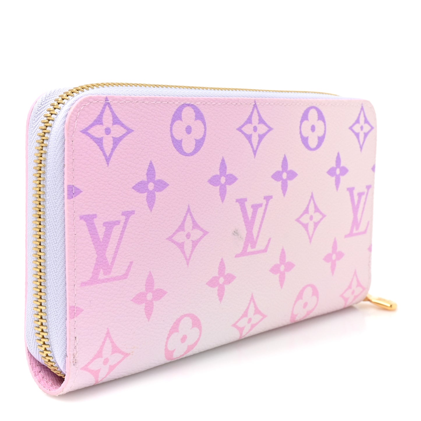 Monogram Giant Spring In The City Zippy Wallet Sunrise Pastel