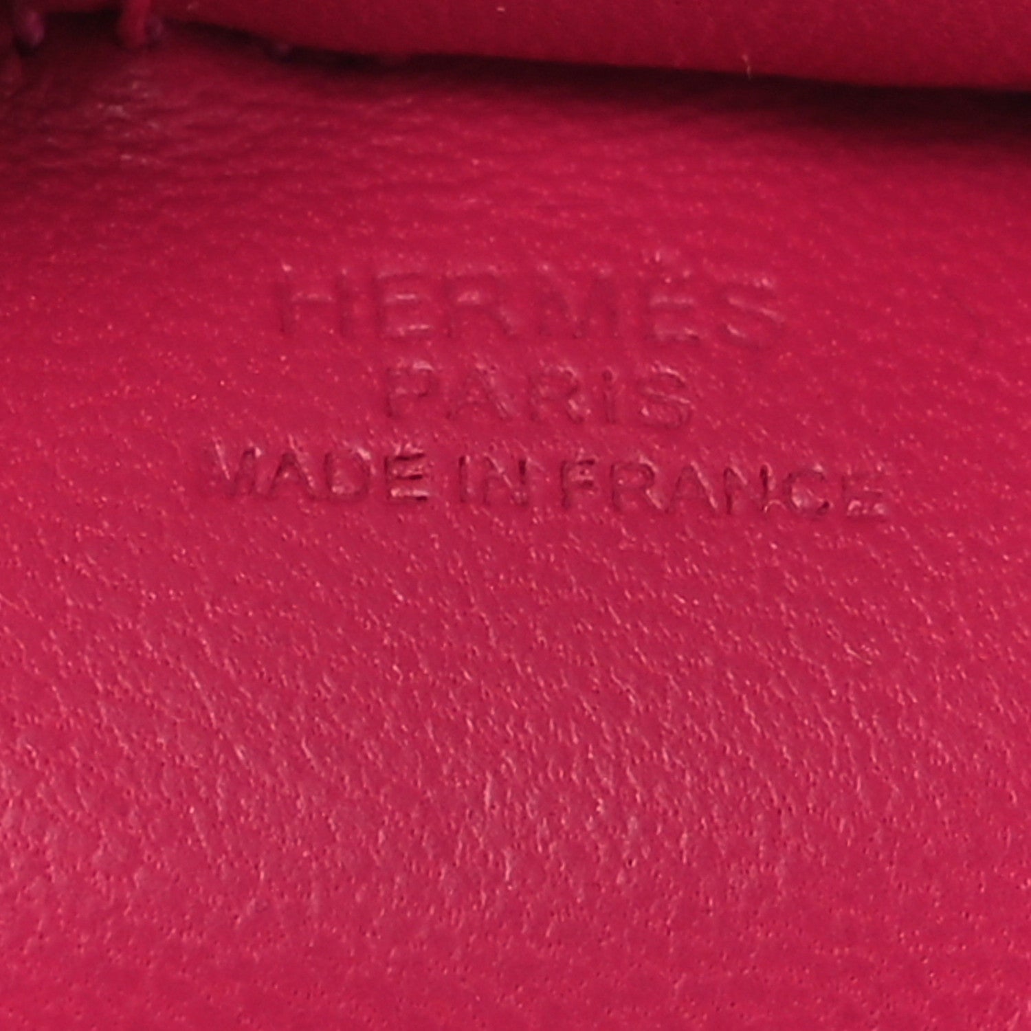 Hermes Milo Lambskin Grigri Rodeo Horse Bag Charm PM  Rose Mexico 3 of 5