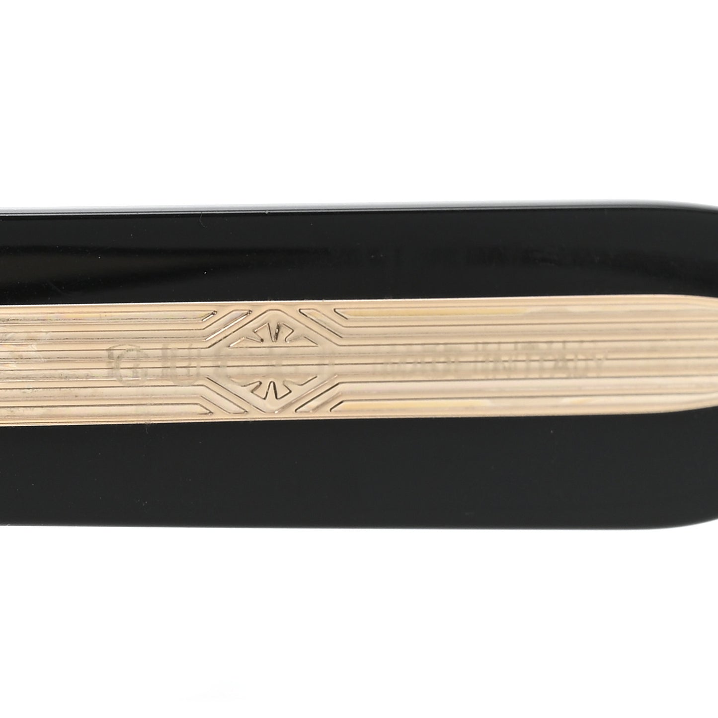 Acetate Square Frame Sunglasses GG1082S Black