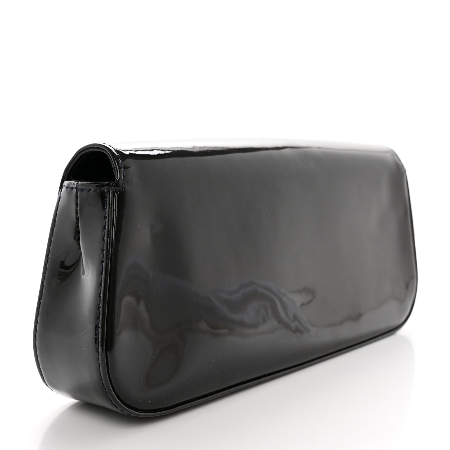 Patent Sobe Clutch Blue Infini