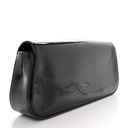Louis Vuitton Patent Sobe Clutch Blue Infini 3 of 10