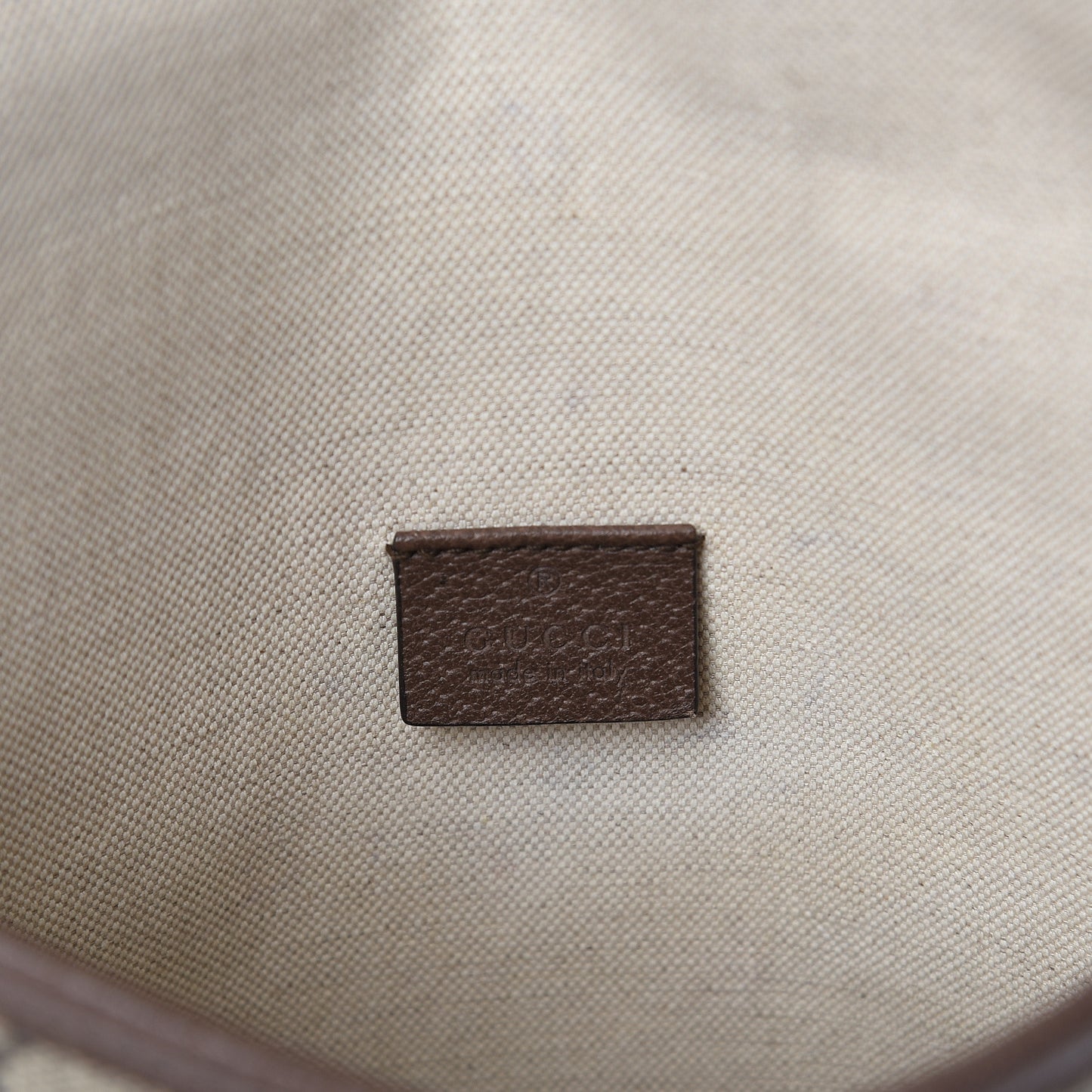 GG Supreme Monogram Web Medium Neo Vintage Flap Messenger Bag Beige New Acero