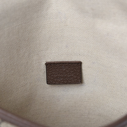 Gucci GG Supreme Monogram Web Medium Neo Vintage Flap Messenger Bag Beige New Acero 5 of 8