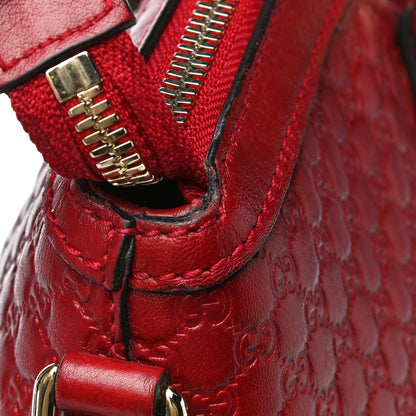 Gucci Soft Microguccissima Dome Satchel Red 16 of 18