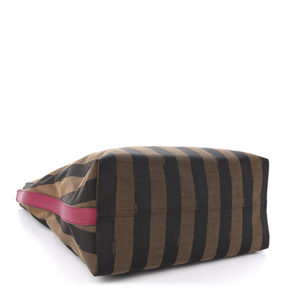 Fendi Pequin Vitello Large Hobo Tobacco Amarena 4 of 12
