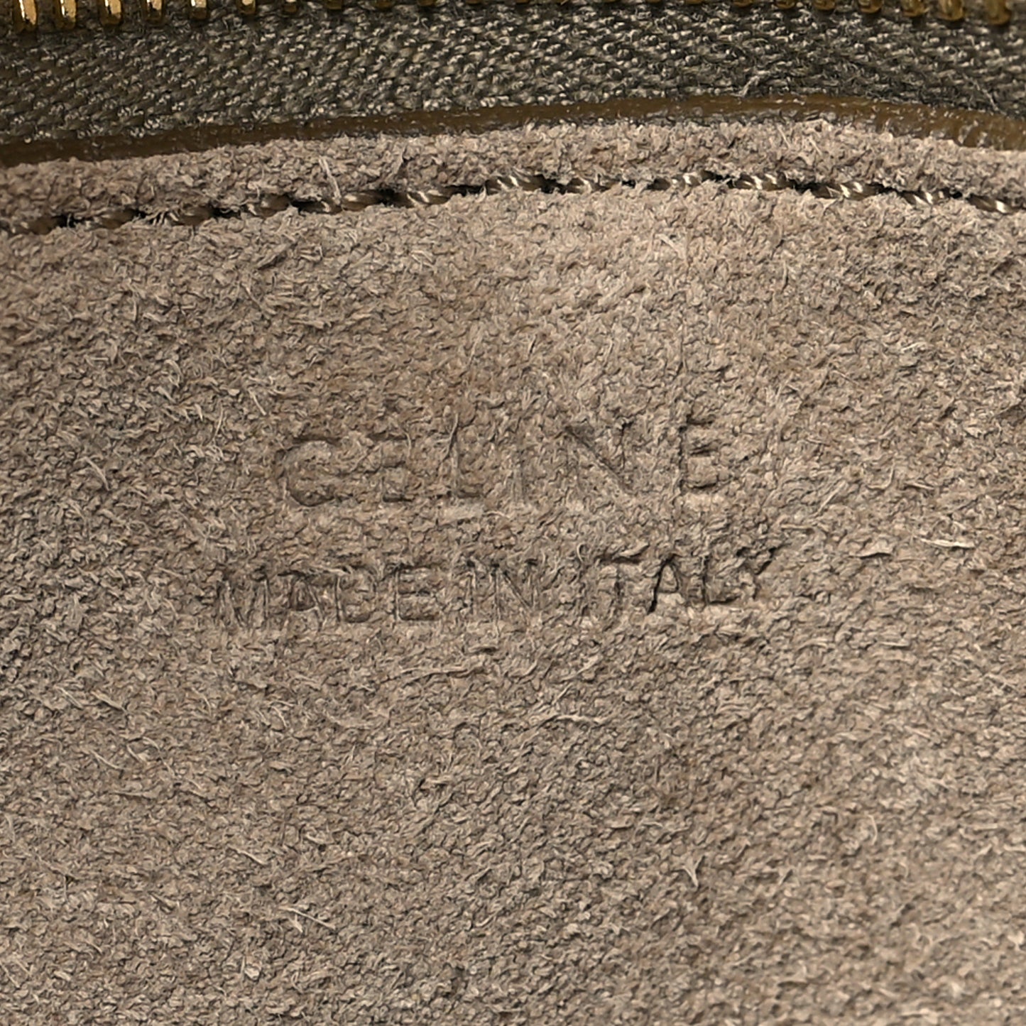 Soft Grained Calfskin Sangle Bucket Bag Taupe