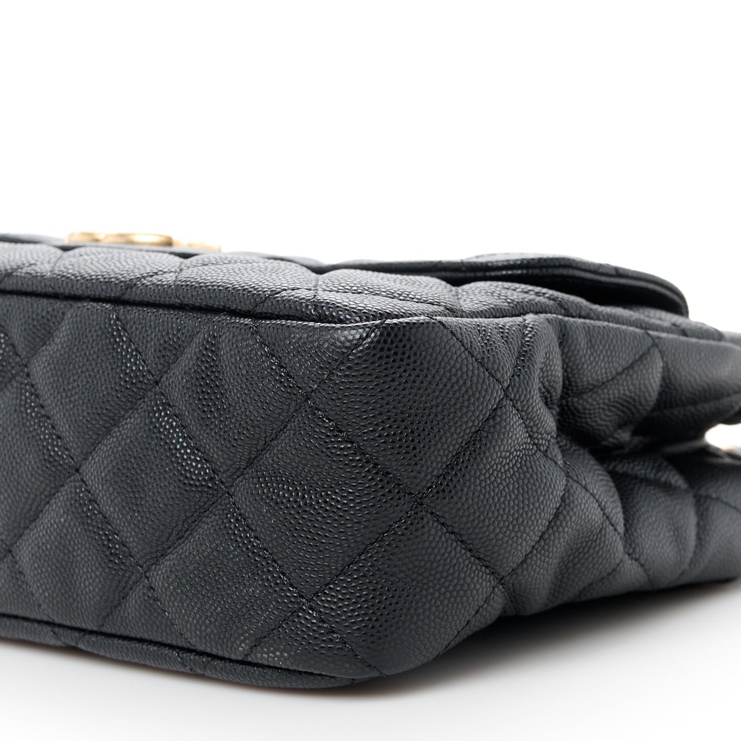 Chanel Caviar Quilted Wavy CC Hobo Black 10 of 10