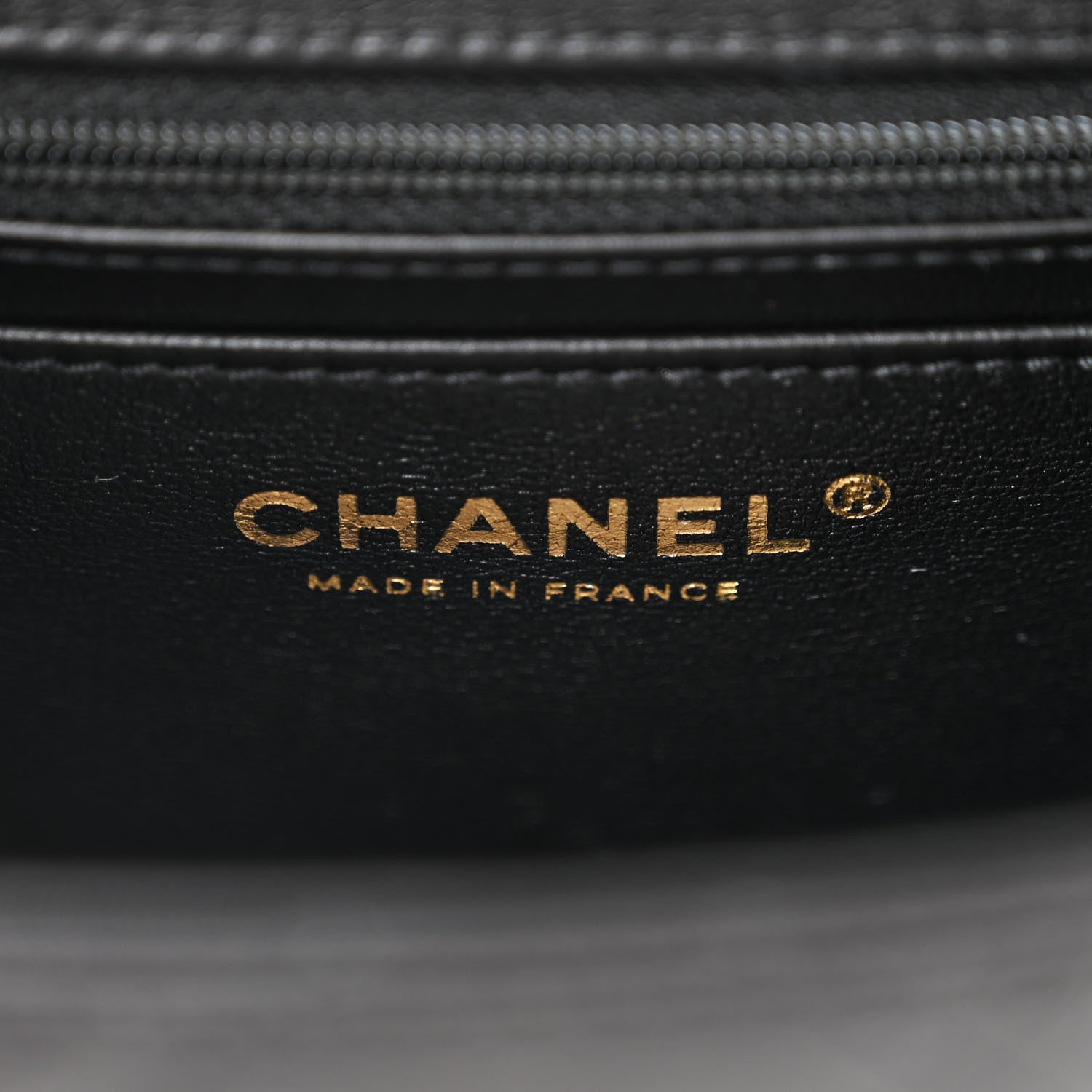Chanel Shiny Calfskin Quilted Small CC Top Handle Box Bag Black 6 of 11