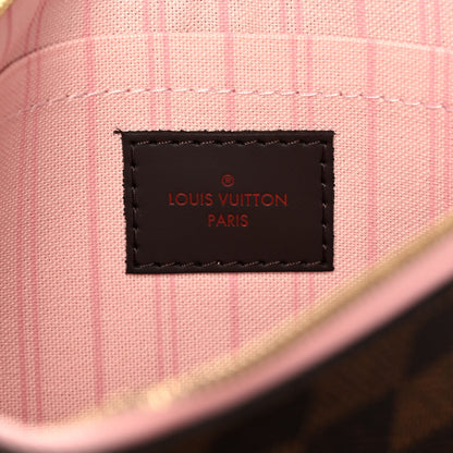 Louis Vuitton Damier Ebene Neo Neverfull MM Rose Ballerine 9 of 15
