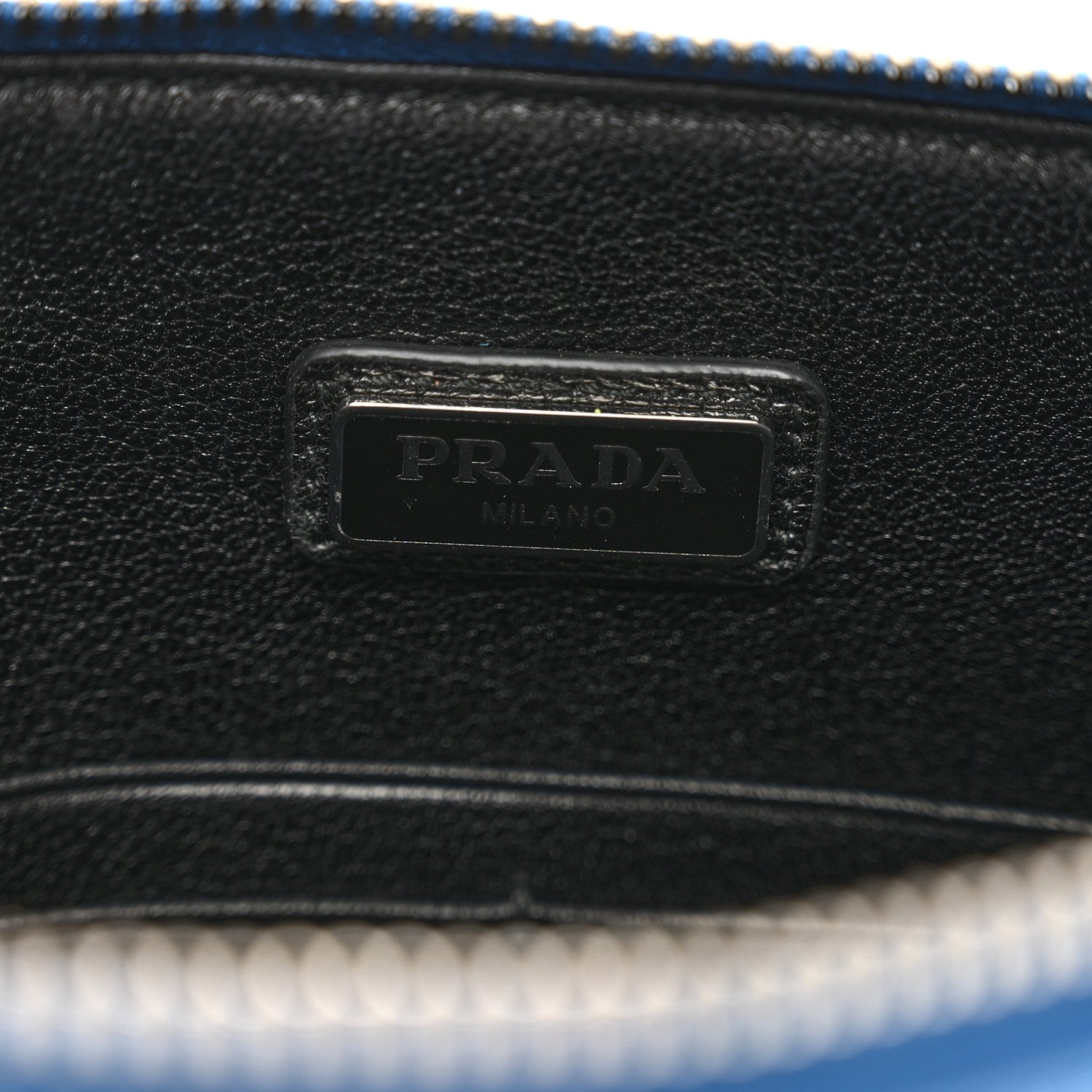Prada Saffiano Flat Wristlet Pouch Marea 6 of 7