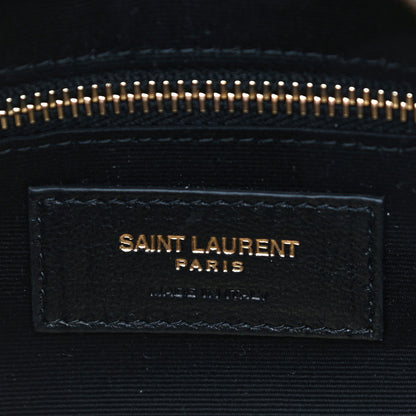 Saint Laurent Lambskin Quilted Victoire Camera Bag Blanc Vintage 5 of 9