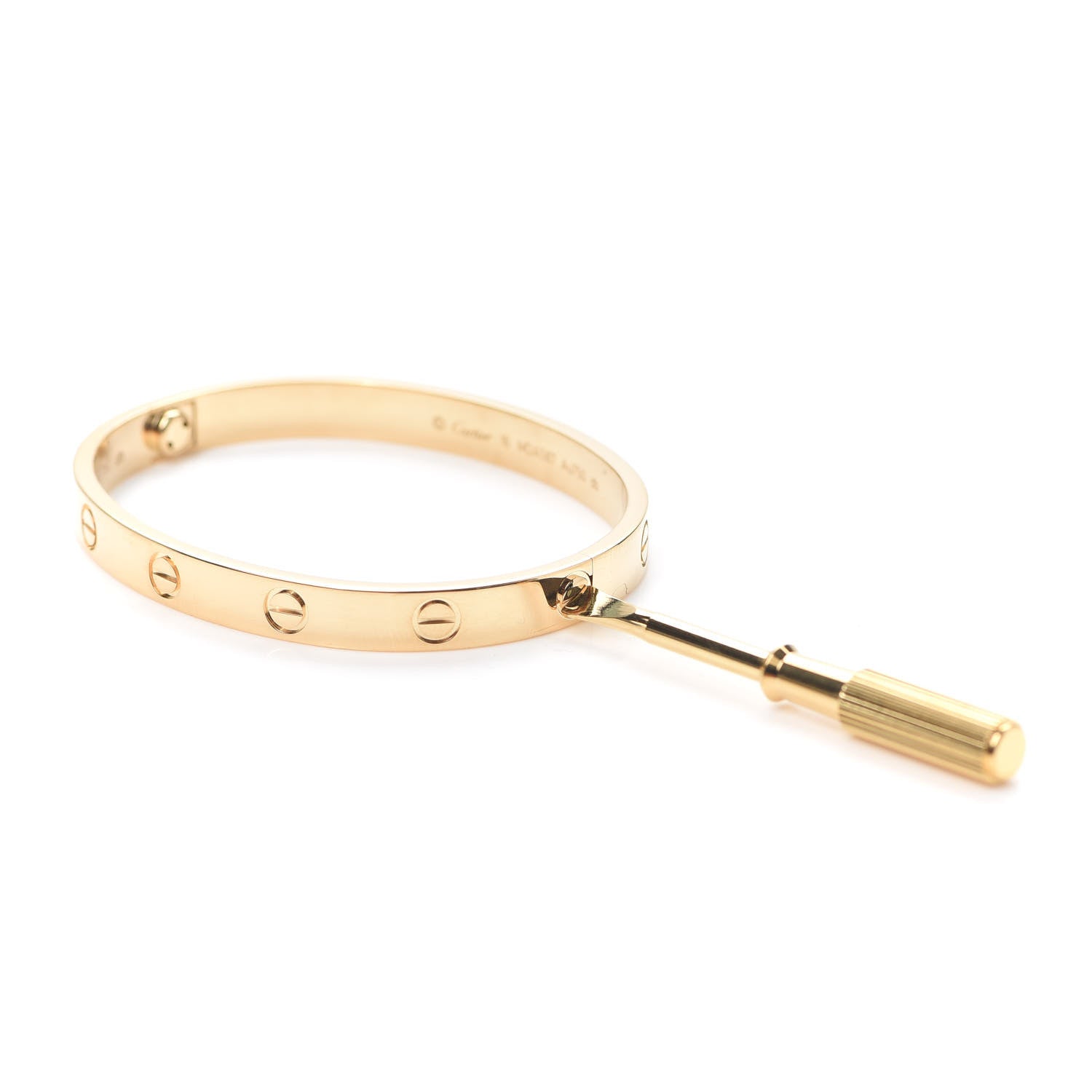 Cartier 18K Yellow Gold LOVE Bracelet 16 4 of 6