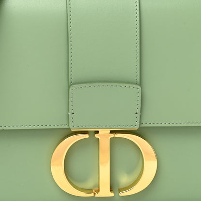 Christian Dior Smooth Calfskin 30 Montaigne Flap Bag Mint Green 8 of 10