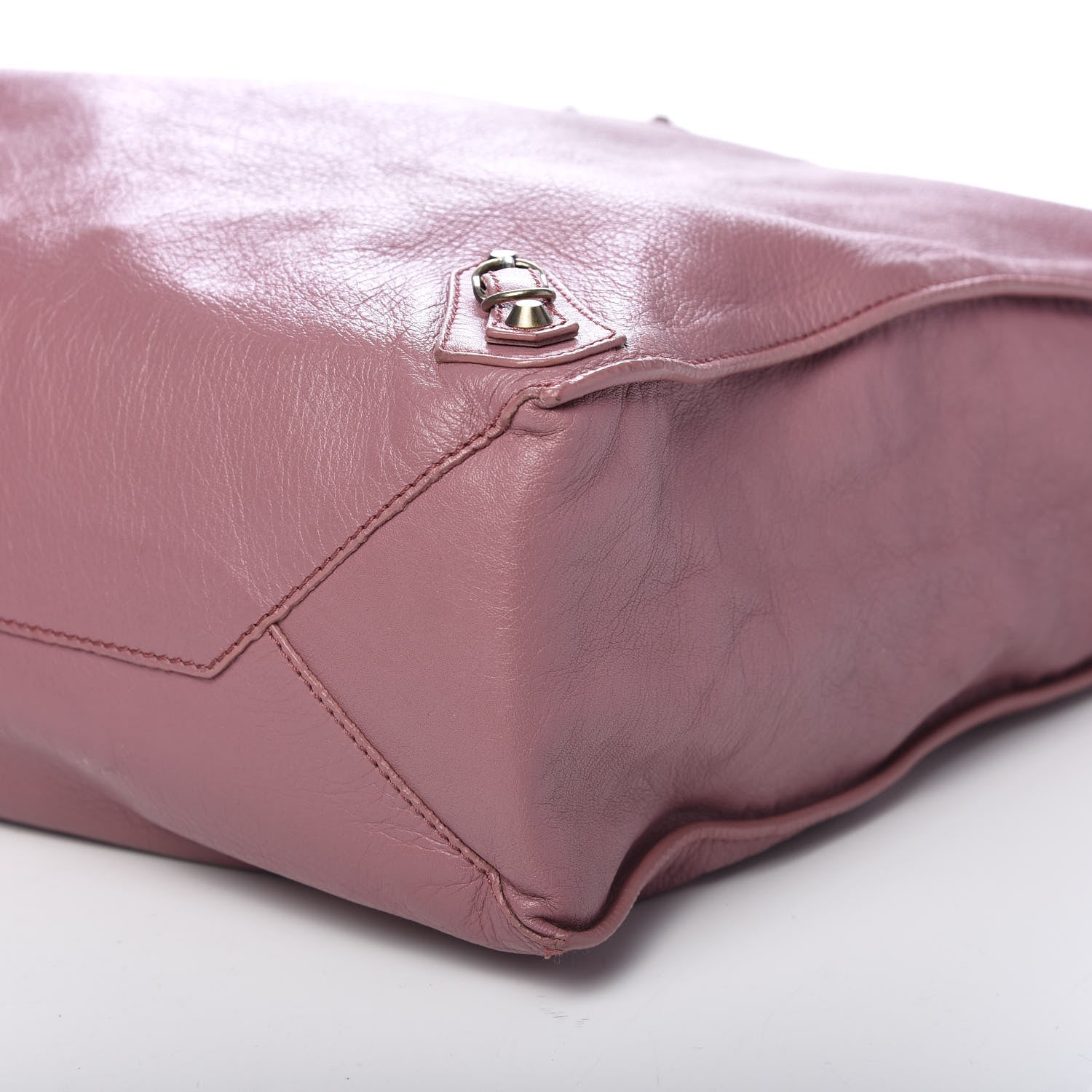 Balenciaga Calfskin Papier Ledger Tote Pink 9 of 10