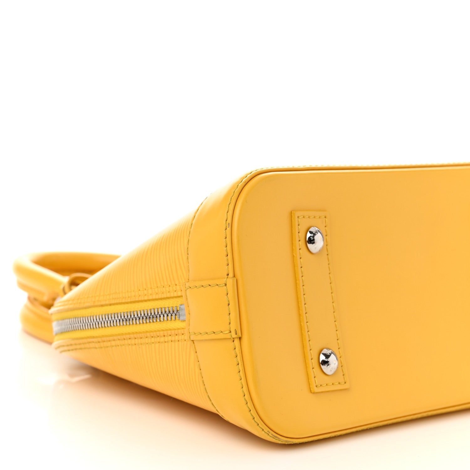 Louis Vuitton Epi Alma BB Citron 9 of 11